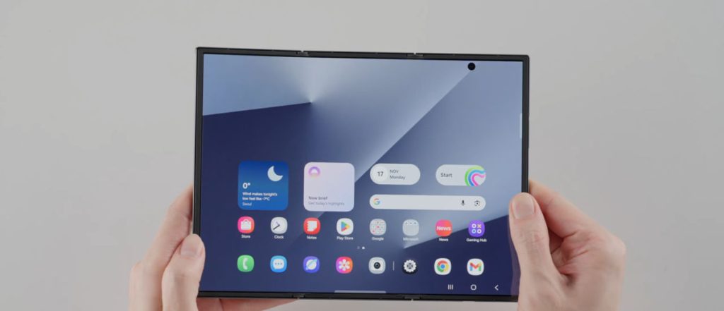Samsung is already thinking about a wider Galaxy Z trifold