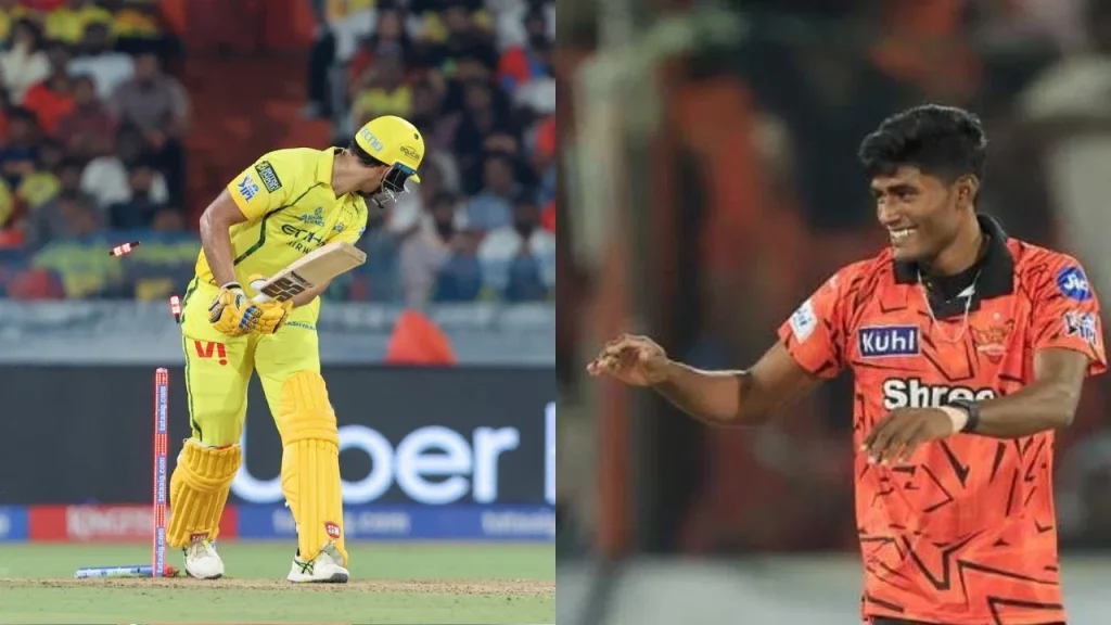 Saqib Hussain defeated Shivam Dubey in the match against SRH in IPL 2026.