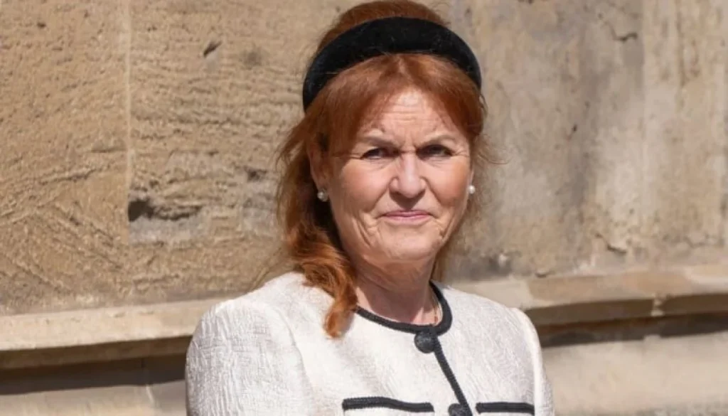 Sarah Ferguson spotted at a luxury resort in Austria