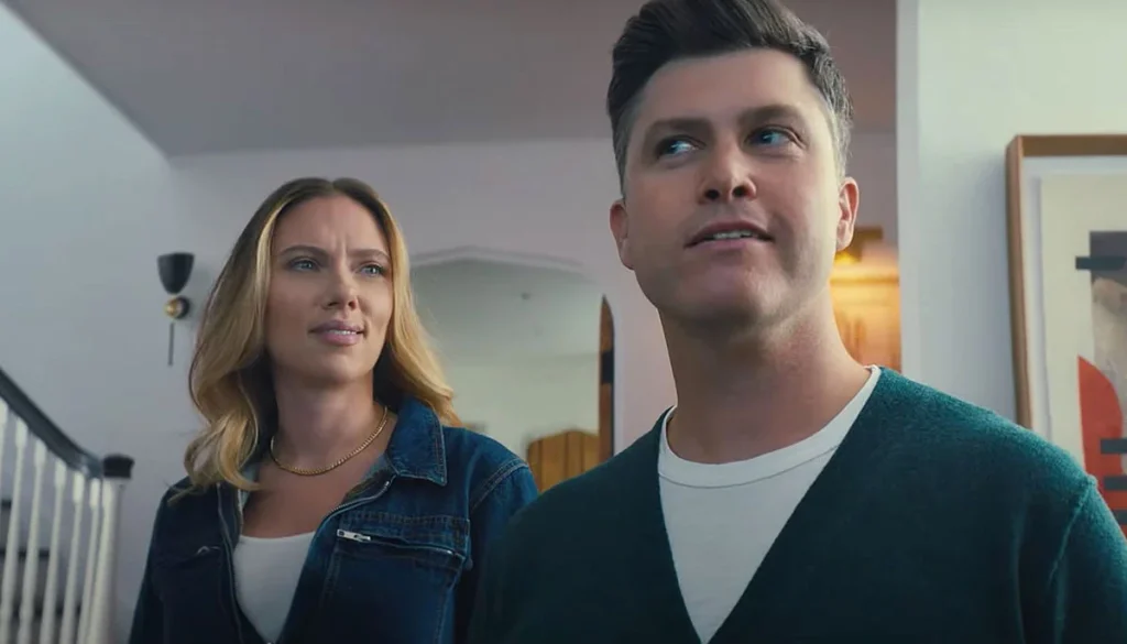 Scarlett Johansson reacts to Colin Jost's 'dumb' yacht purchase