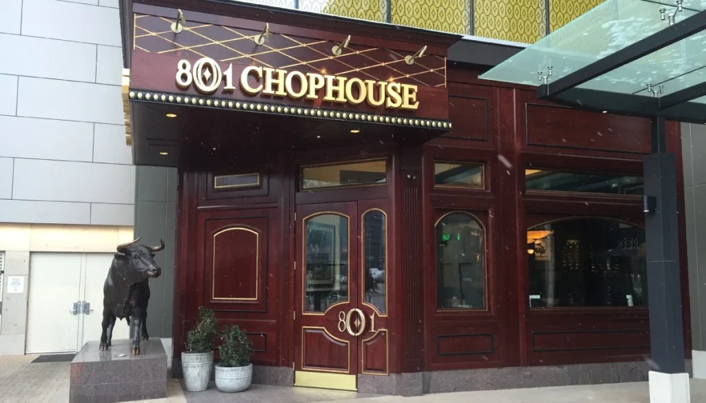 Steakhouse 801 Chophouse files for bankruptcy as high food costs hit restaurant sector