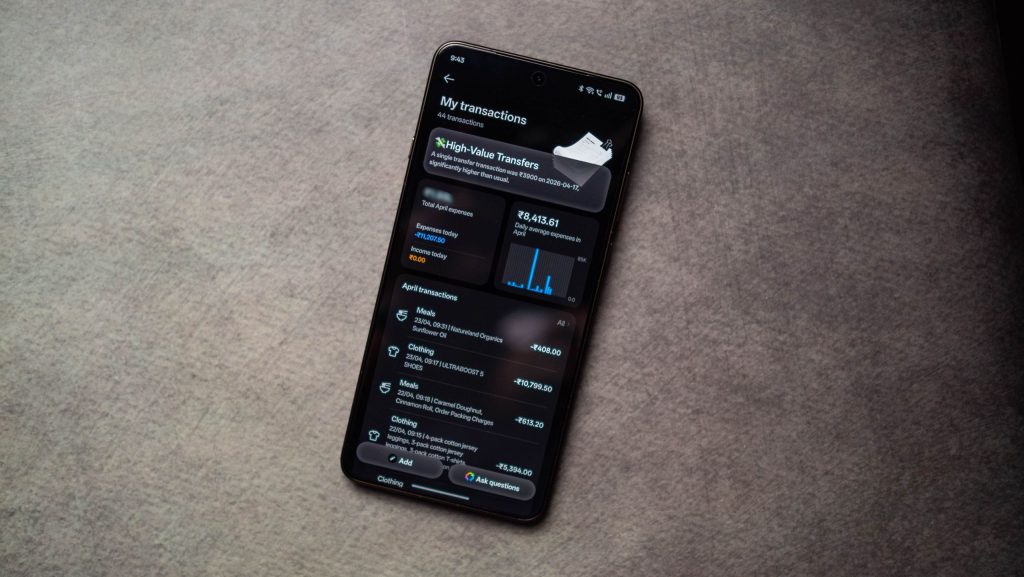 Thanks to this AI feature of the Find X9 Ultra, I finally got control of my expenses