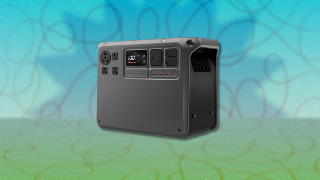 The DJI Power 2000 Power Station is $500 off right now