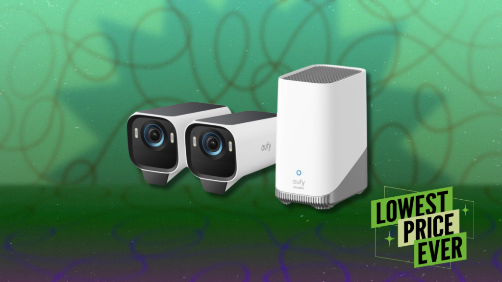 The EufyCam S3 Pro Camera Kit is $150 off right now
