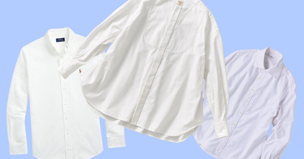 The Most Essential White Button-Down Shirt