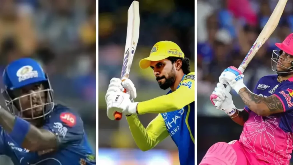 The worst performing batsman of each team so far