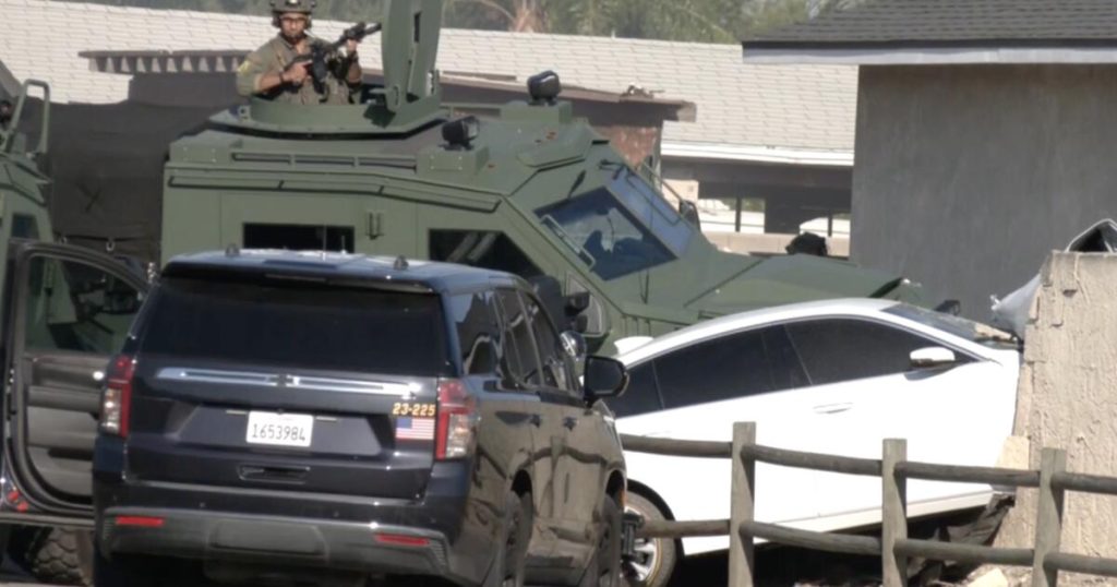 Theft suspect dies after chase and attempted 'fisherman' in Jurupa Valley