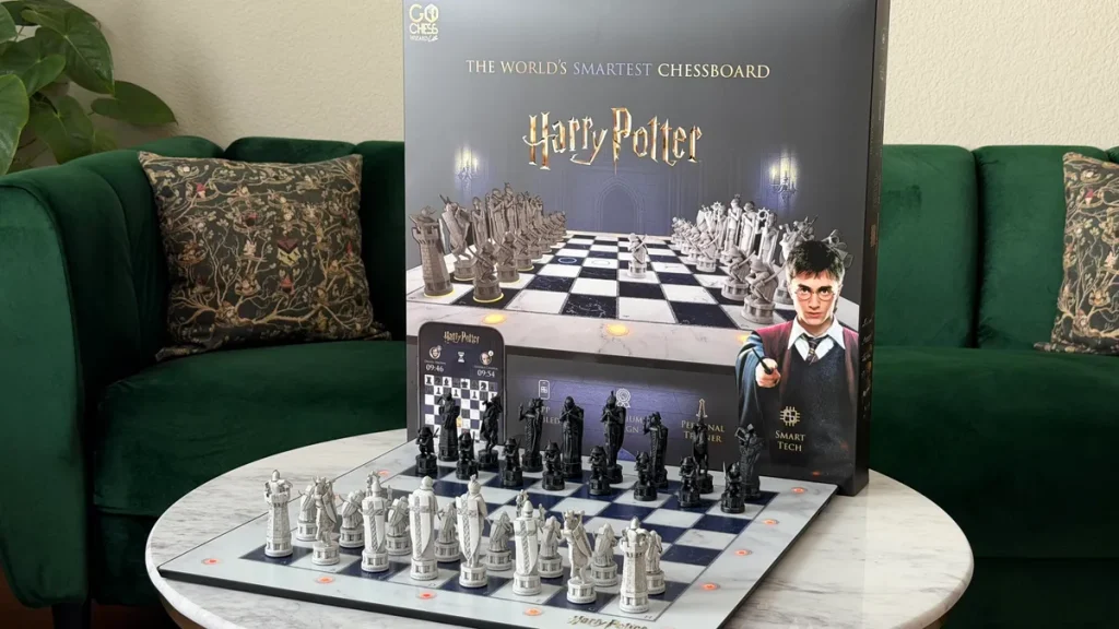 This Harry Potter-themed smart board makes learning chess feel like magic