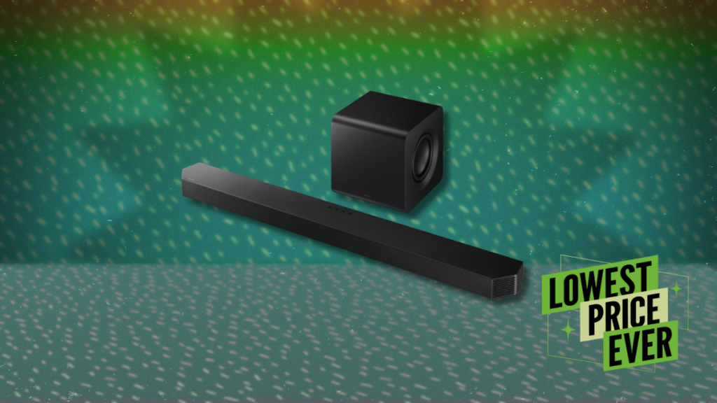 This Samsung soundbar with Dolby Atmos is now $350 off