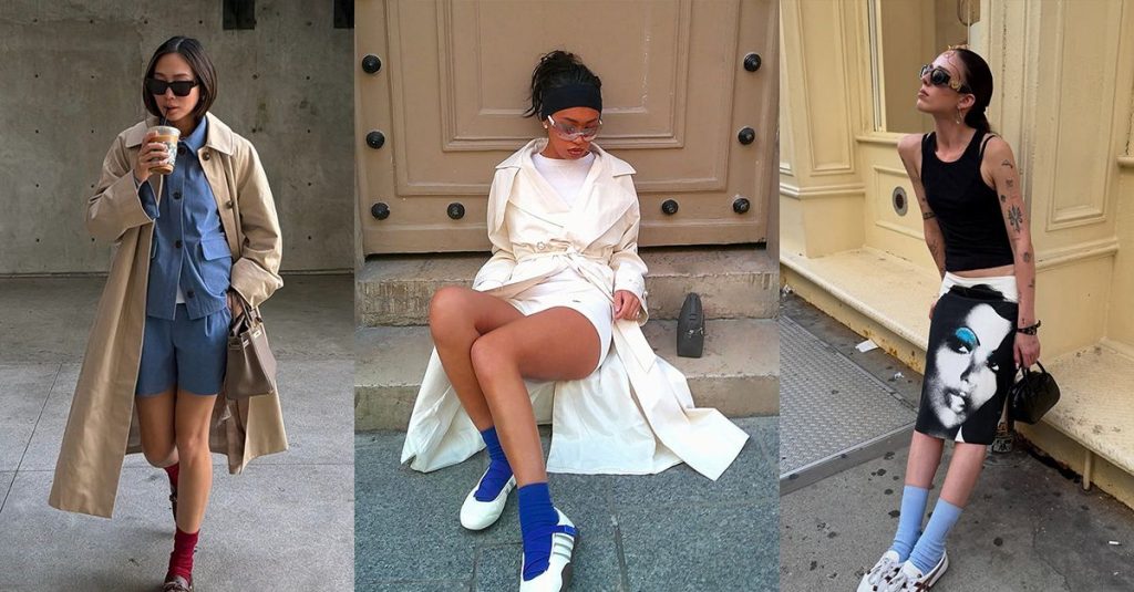 This is the socks trend that makes basic outfits cool