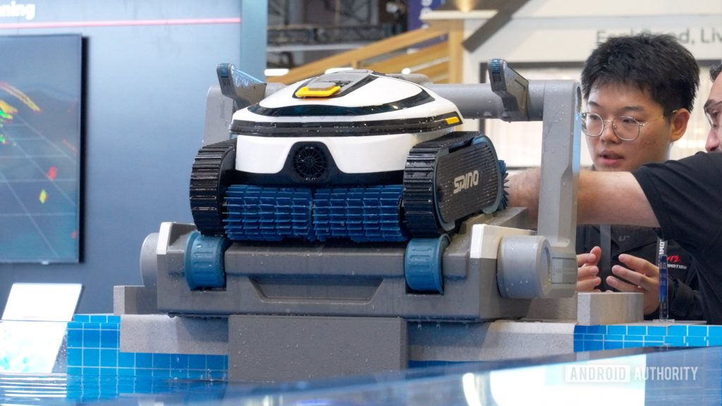 This pool-cleaning robot can get out of the pool, and you can get it for $1,000 off