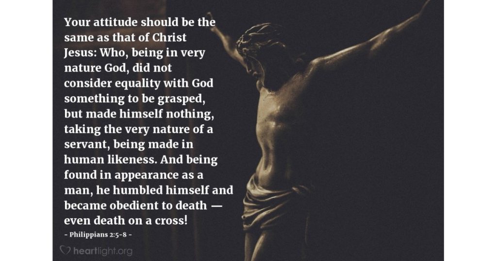 Today's Verse - Philippians 2:5-8