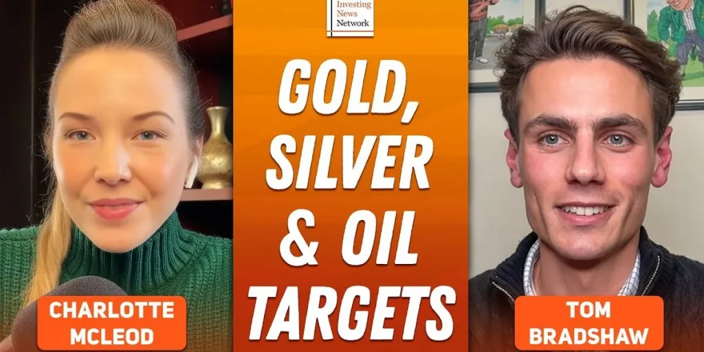 Tom Bradshaw: Gold will be US$9,250 and silver will be US$375 by 2028