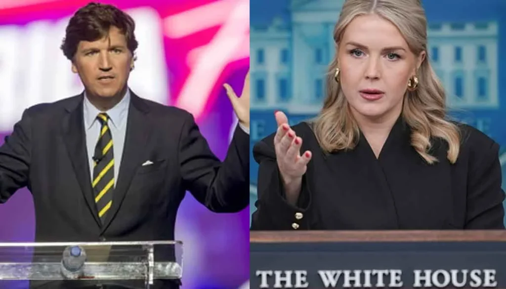 Tucker Carlson uses Carolyn Levitt's video to cast doubt on diner shooting?