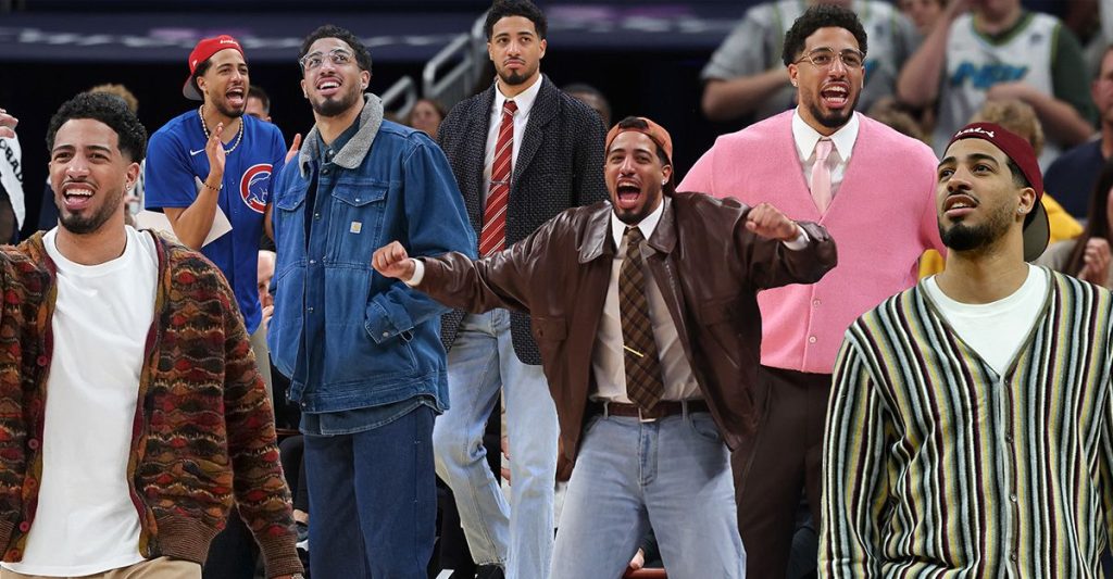 Tyrese Haliburton's sideline 'fits are the best part of the NBA