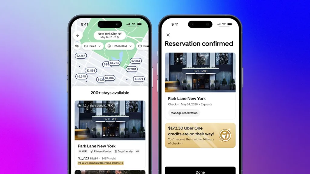 Uber has launched hotel booking facility, furthering its goal of becoming a super app.