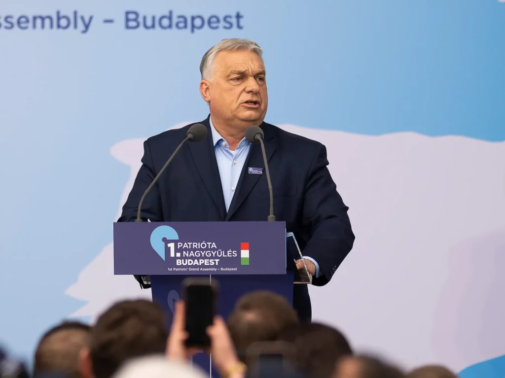 Vance heads to Budapest to drum up support for Orbán ahead of Sunday's vote. political news