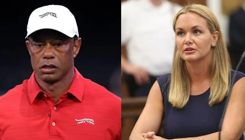 Vanessa Trump brushes off rumors of rift with Tiger Woods, fans react