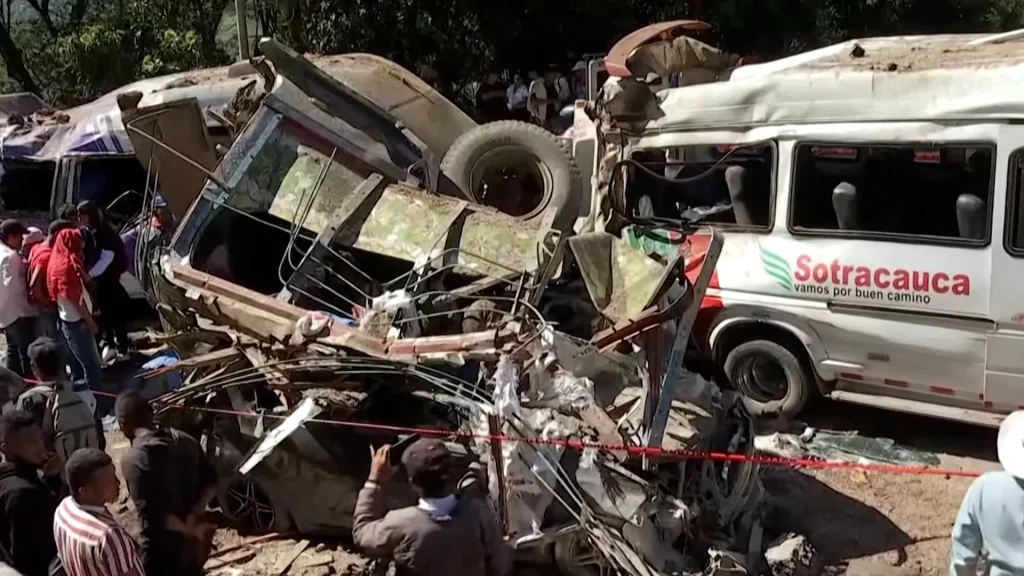 Video: Colombia blames dissident FARC rebel for deadly bus bomb infrastructure