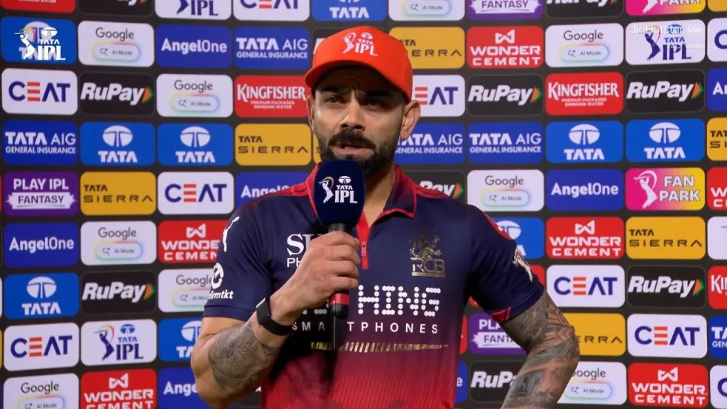 Virat Kohli gives official update on ankle injury after RCB vs LSG match