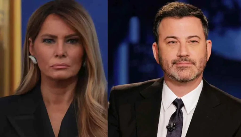 What did Jimmy Kimmel say about First Lady Melania Trump?