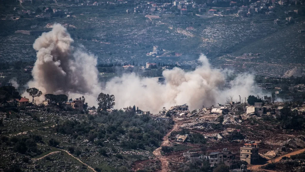 What is happening during the Lebanon ceasefire? | Israel attacks Lebanon