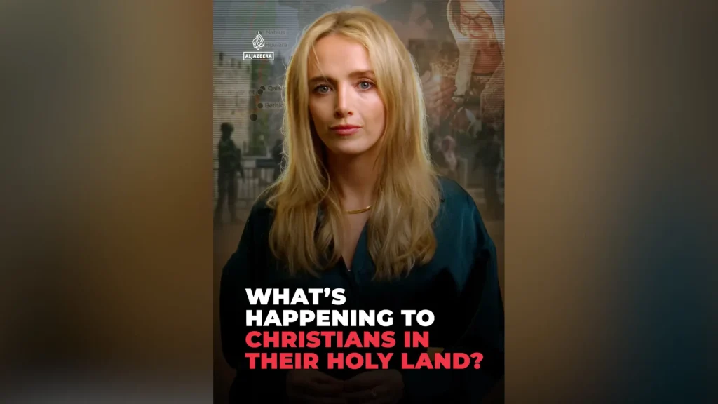 What is happening to Christians in their holy land? | confrontation