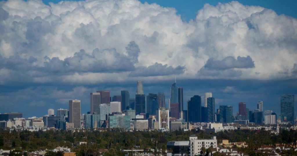 When will it rain in Los Angeles? Rain is expected on Saturday morning