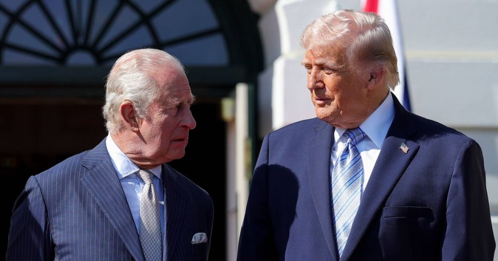 White House condemns Trump and Charles for 'shameful' posts during state visit world | news