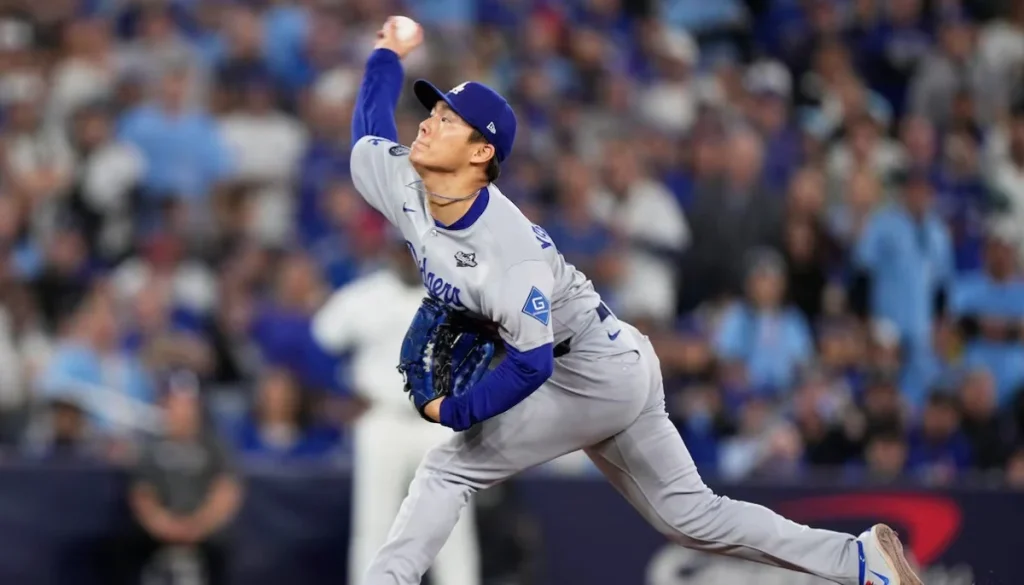Yamamoto dominates Blue Jays again as Dodgers pitcher silences noise in emphatic comeback in Toronto