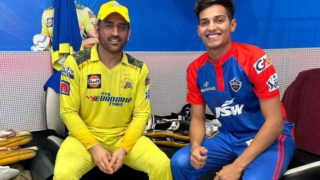 Yash Dhull reveals special dressing room moment with MS Dhoni