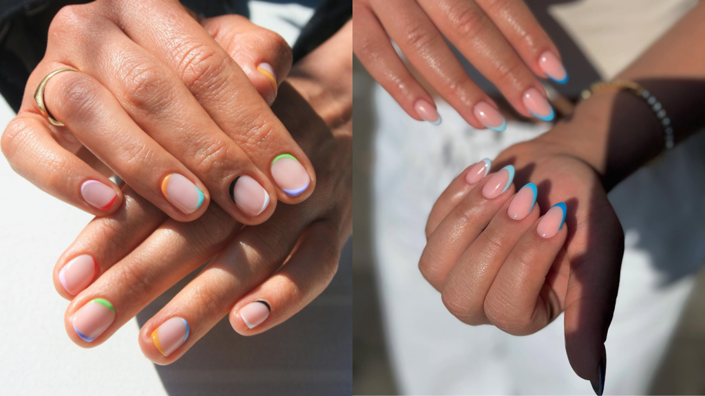 18 Summer-Inspired French Tip Ideas to Text Your Nail Tech