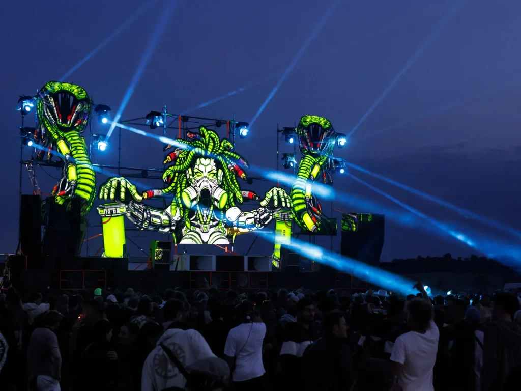 40,000 ravers attend illegal 'free party' at French military site music