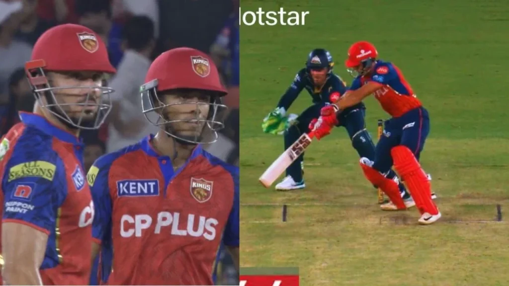 6,6,4,4,6! Suryansh Shedge scored 26 runs against Manav Suthar in GT vs PBKS match