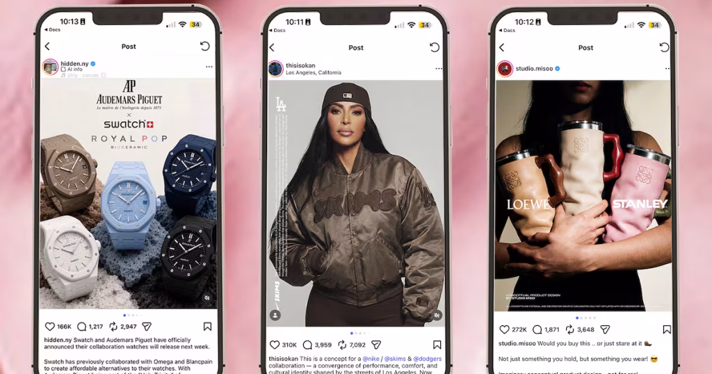 AI mockups of fake products raise real questions for brands