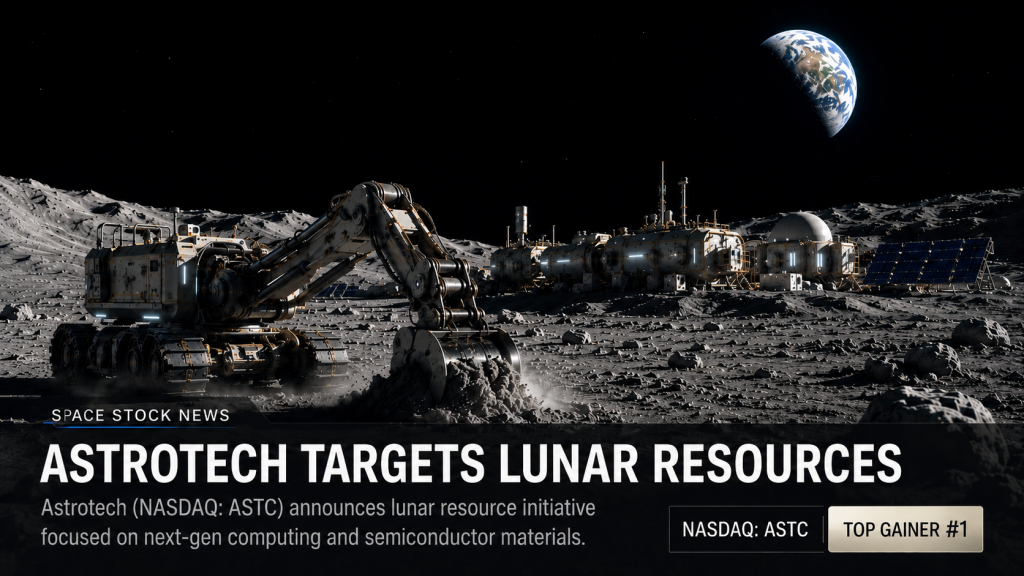 ASTC) Joins Nasdaq Top Gainer List on Lunar Resource Development