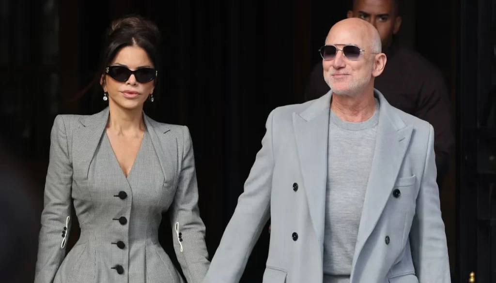 Activists 'mockery' Jeff Bezos and his wife Lauren Sanchez with 'pee bottles' at 2026 Met Gala