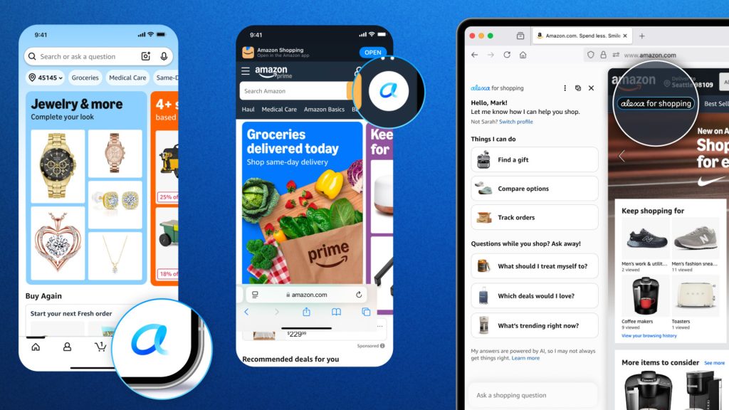 Amazon is putting Alexa Plus directly into the site's search bar