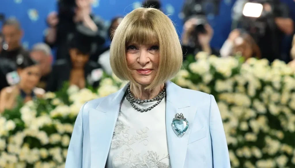 Anna Wintour's feathered look makes headlines at Met Gala 2026
