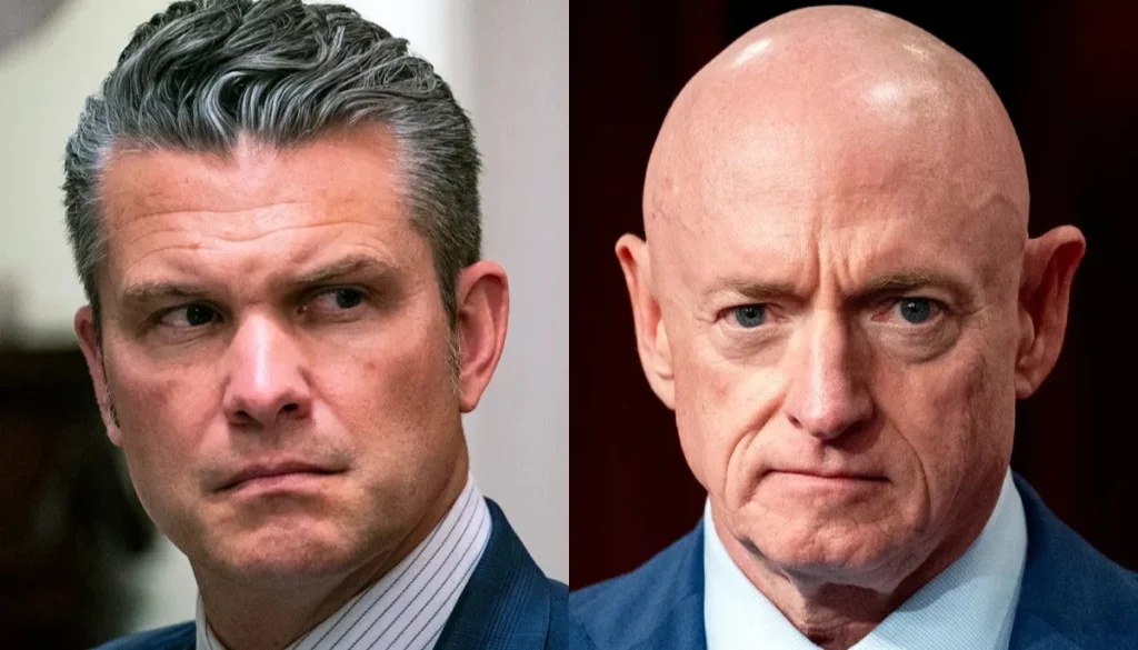 Appeal court signals blow for Hegseth in fight to punish Mark Kelly over 'illegal order' video