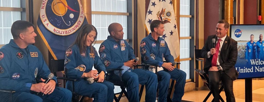 Artemis II astronauts underline our shared humanity in historic UN visit - Global Issues