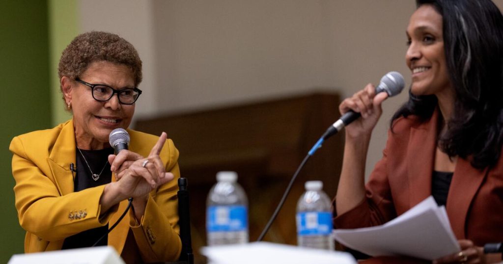 Bais and Raman attacked each other during the one-on-one debate for the post of Mayor. Bais and Raman attacked each other during the one-on-one debate for the post of Mayor.