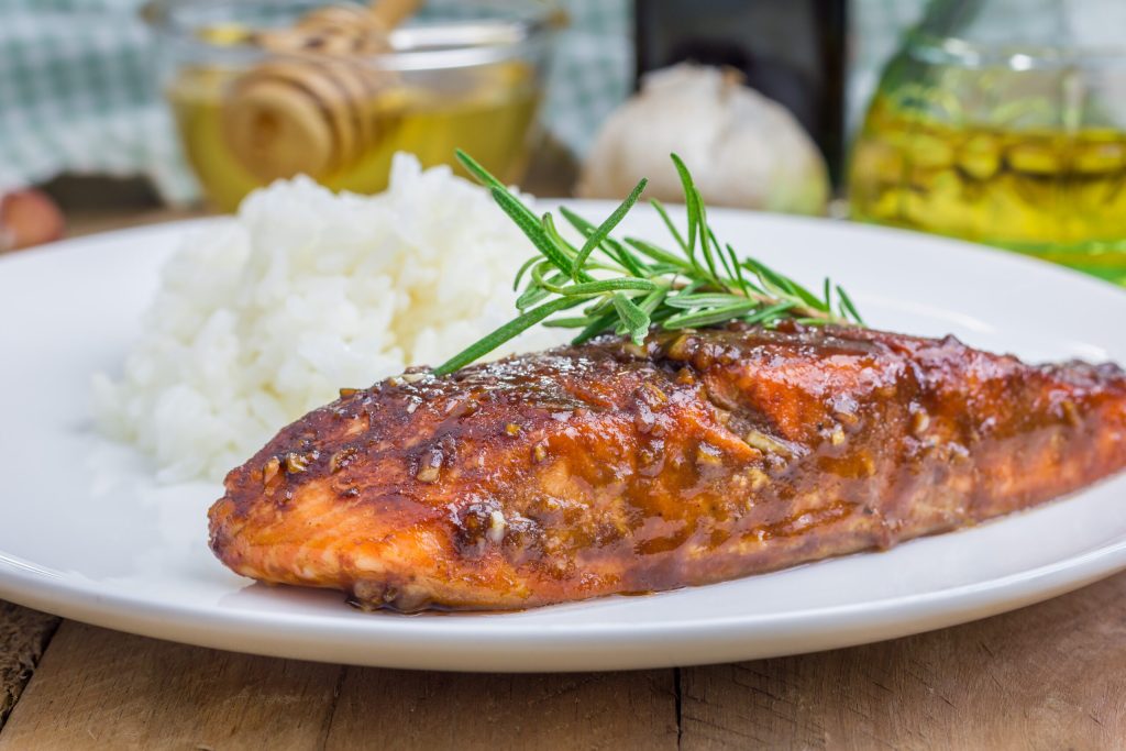 Balsamic Grilled Salmon - SHK