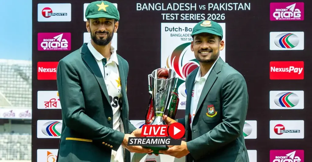 Bangladesh vs Pakistan, Test Series: Date, Match Time, Team, Broadcast and Live Streaming Details