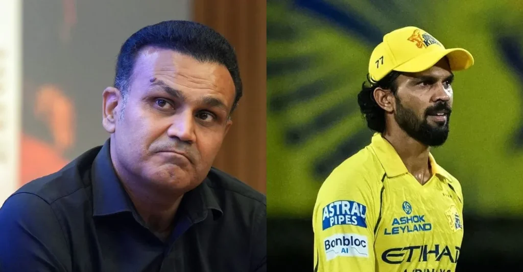 Before CSK vs SRH match, Virender Sehwag made sharp comment on Ruturaj Gaikwad's captaincy.