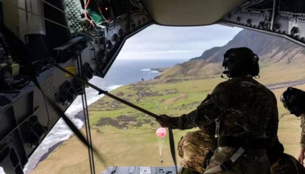British army sent to Tristan da Cunha for the first time after fear of virus emerged