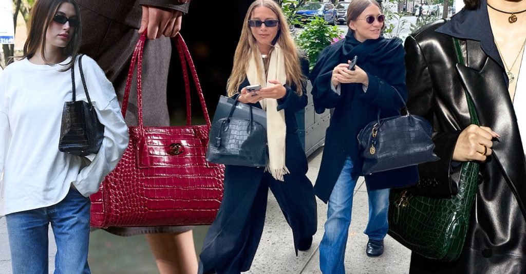 Croc-Embossed Bags Are the Next Big Trend for Fall 2026