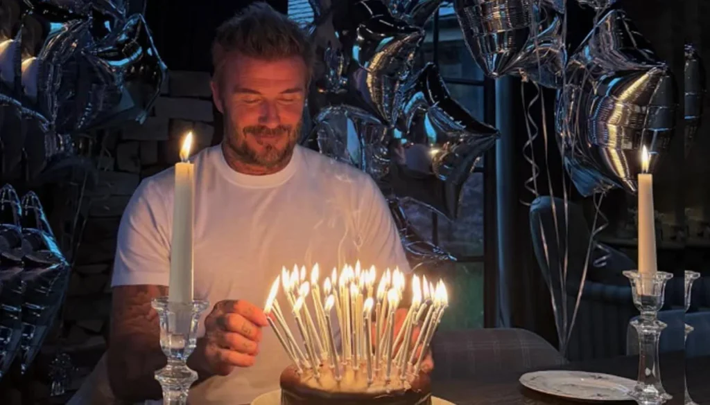 David Beckham feels 'special' on his big day despite ignoring son Brooklyn