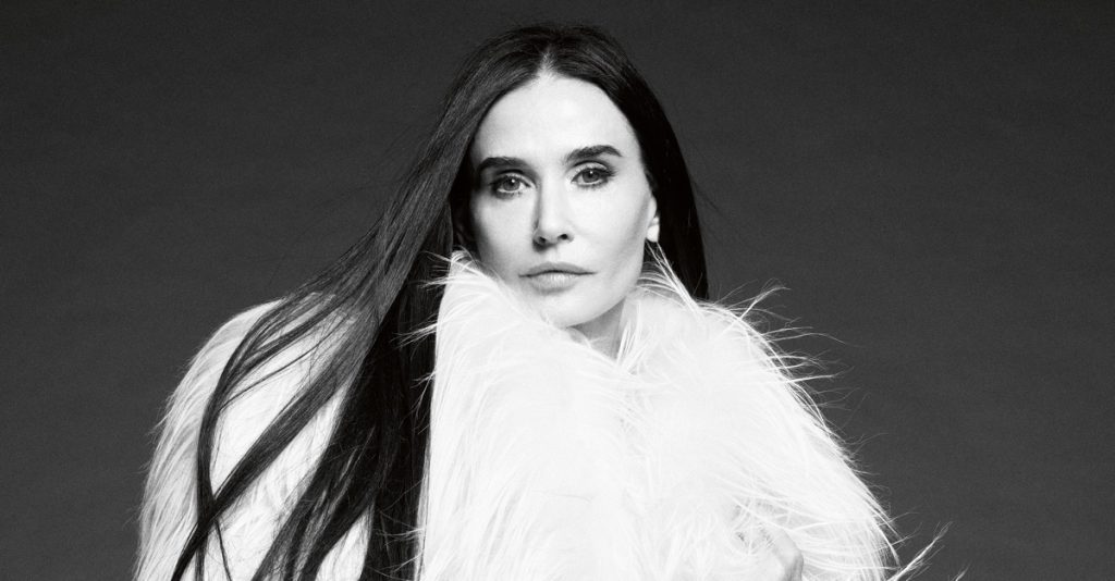 Demi Moore goes all out for V Magazine cover story