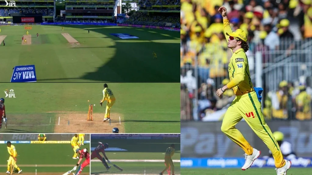 Dewald Brewis delivers sensational direct hit to dismiss Aiden Markram in CSK vs LSG clash